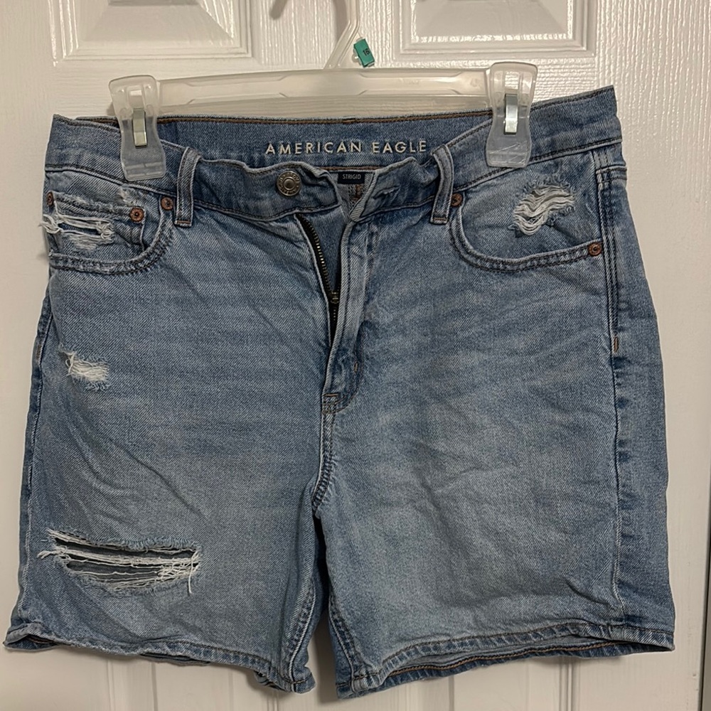 American Eagle Outfitters Light Blue Jean Shorts
